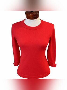 Kate Spade Red Cardigan Sweater US S